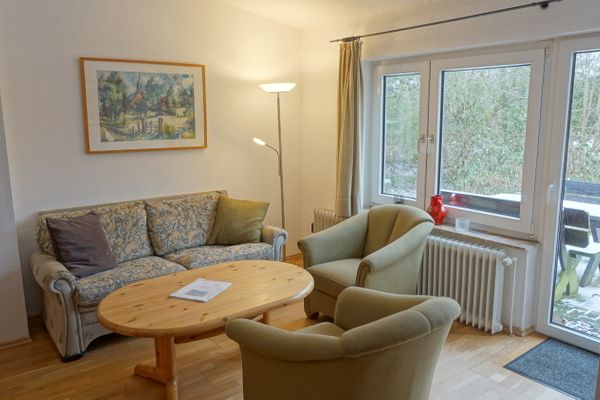 Ferienwohnung 3 "Der Künstlergarten"  - Sofa