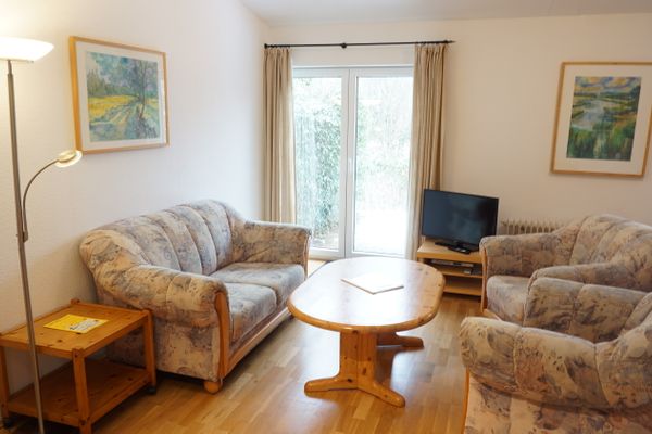  Ferienwohnung 2 "Der Künstlergarten"  - Wohnbereich