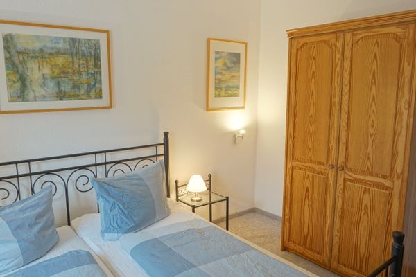  Ferienwohnung 2 "Der Künstlergarten"  - Schlafbereich