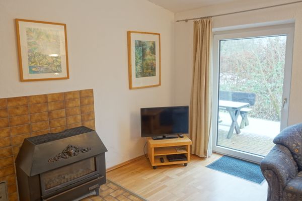  Ferienwohnung 1 "Der Künstlergarten"  - Wohnbereich