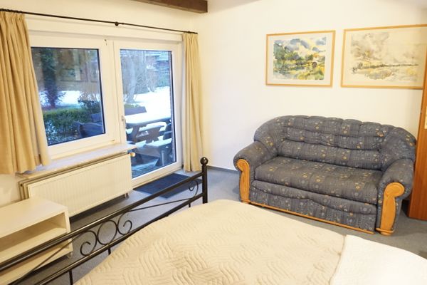  Ferienhaus 2 "Der Künstlergarten"  - Schlafbereich