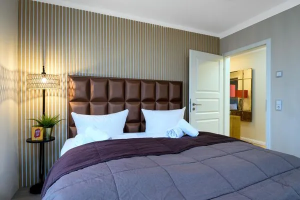 Schlafzimmer  FeWo Seeadler - Sauna, Meerblick, Dachgeschoss