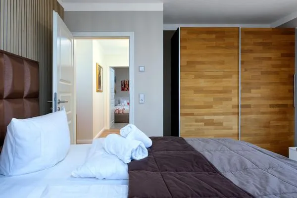 Schlafzimmer  FeWo Seeadler - Sauna, Meerblick, Dachgeschoss