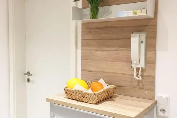 Küche / Küchenzeile Appartement-Haus Regina Ferienwohnung Inselglück