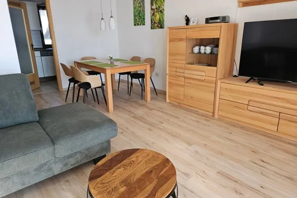 Wohnzimmer Feriendorf Hochbergle Haus 39