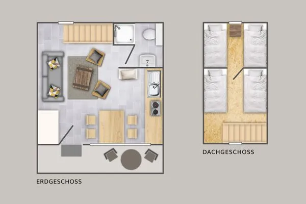   Waldlicht und Dünenzauber – charmante Finnhütte für Genießer - Mats