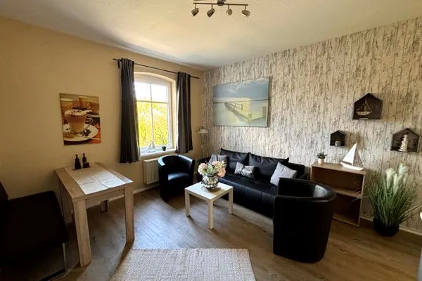 Wohnzimmer  Haus OstseeWelle -  Seestern