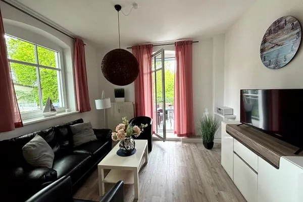 Wohnzimmer  Haus OstseeWelle -  Bootshaus