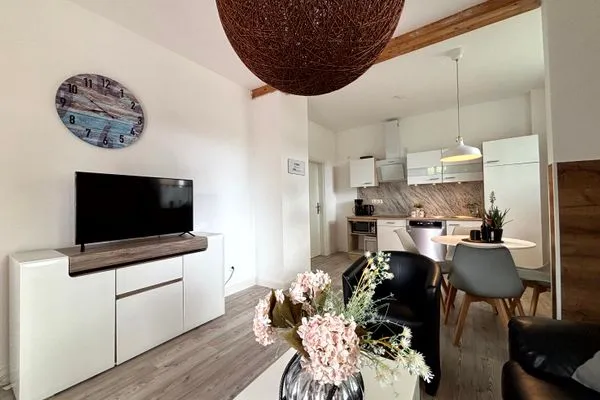 Wohnzimmer  Haus OstseeWelle -  Bootshaus