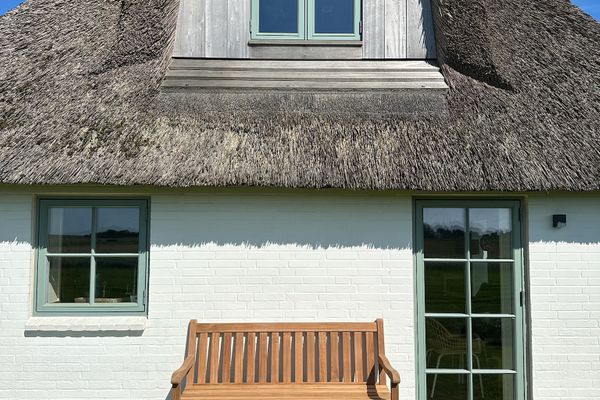  Reetdachhaus Deichperle Halbinsel Eiderstedter - Aussenansicht
