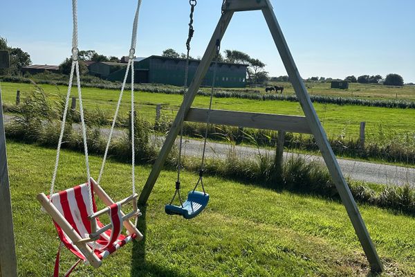  Reetdachhaus Deichperle Halbinsel Eiderstedter - Garten
