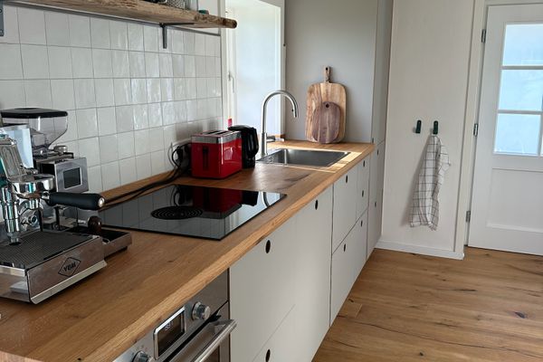  Reetdachhaus Deichperle Halbinsel Eiderstedter - Küche