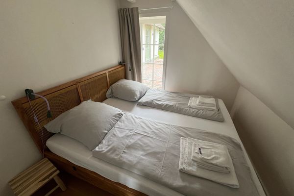  Reetdachhaus Deichperle Halbinsel Eiderstedter - Doppelbett