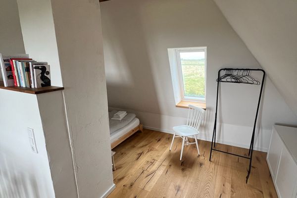  Reetdachhaus Deichperle Halbinsel Eiderstedter - Schlafbereich