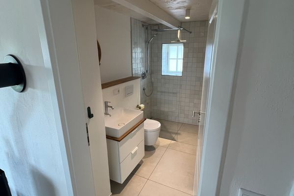  Reetdachhaus Deichperle Halbinsel Eiderstedter - Badezimmer