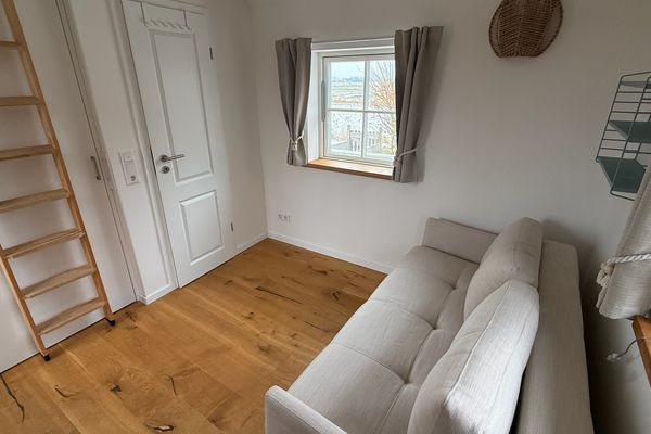  Reetdachhaus Deichperle Halbinsel Eiderstedter - Wohnbereich