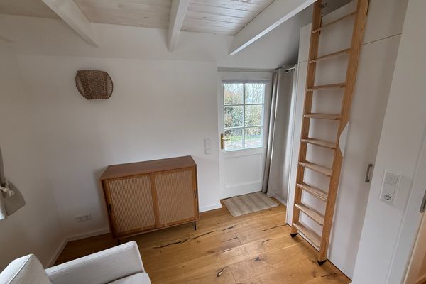  Reetdachhaus Deichperle Halbinsel Eiderstedter - Wohnbereich