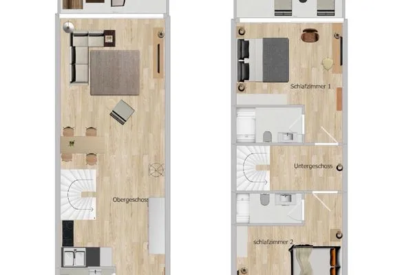 Grundriss  FeWo Sanddorn in PRORA - 3.53