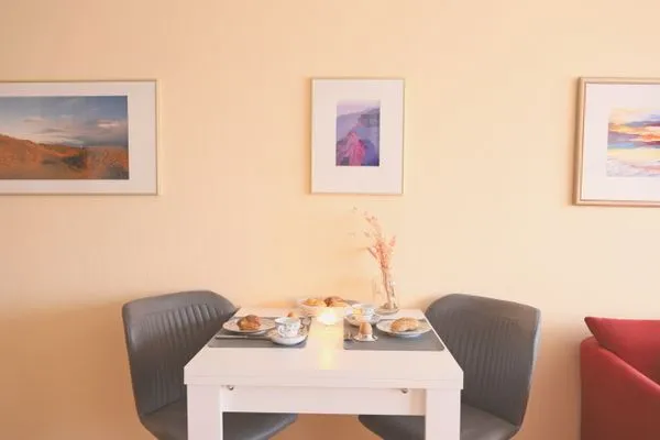 Wohnzimmer  Strandstr. 4, Whg. 27