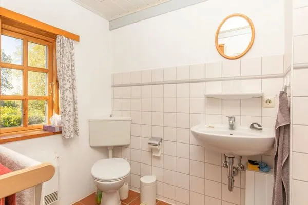 Badezimmer  Ferienhaus Häuschen im Norden