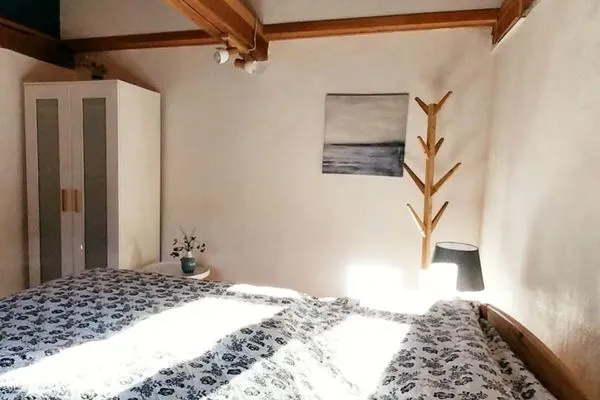 Schlafzimmer  Ferienhaus Häuschen im Norden
