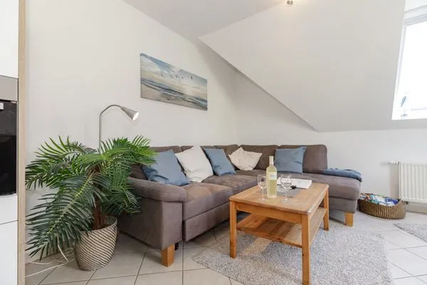 Wohnzimmer  Zum Glückswinkel Ferienwohnung 9