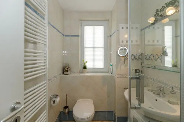 Badezimmer  Zum Glückswinkel Ferienwohnung 9