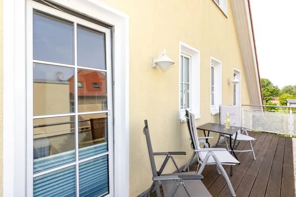 Balkon  Zum Glückswinkel Ferienwohnung 9