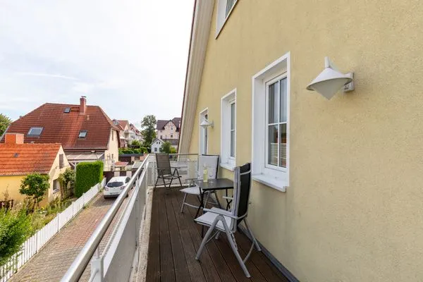 Balkon  Zum Glückswinkel Ferienwohnung 9
