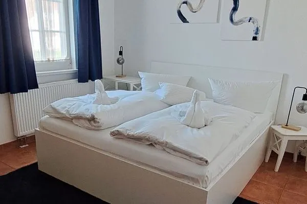 Schlafzimmer  Ferienwohnung Landtraum - Urlaub mit Hund