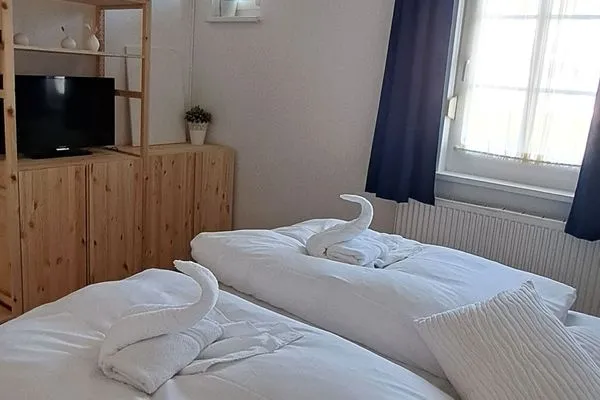 Schlafzimmer  Ferienwohnung Landtraum - Urlaub mit Hund