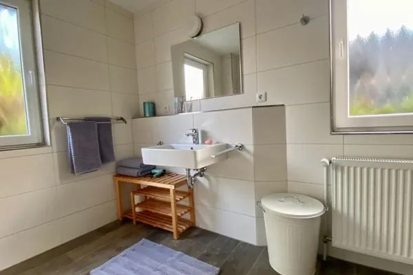 Badezimmer  Ferienhaus Great Granny`s Cottage