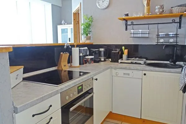 Küche / Küchenzeile  Ferienwohnung Penthuus