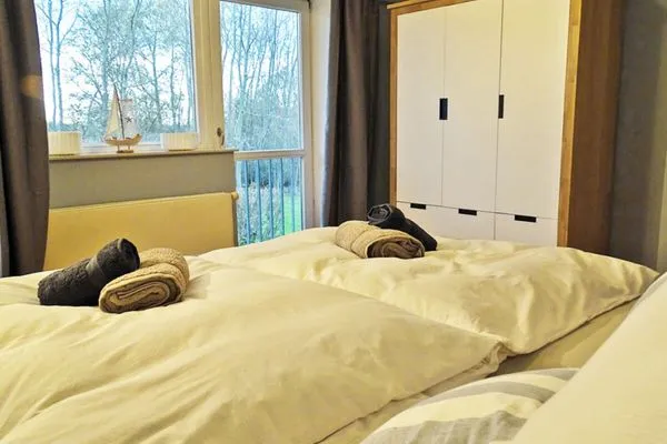 Schlafzimmer  Ferienwohnung Penthuus