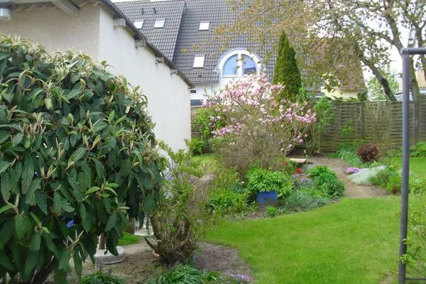 Garten  Ferienwohnung Am Stadtrand