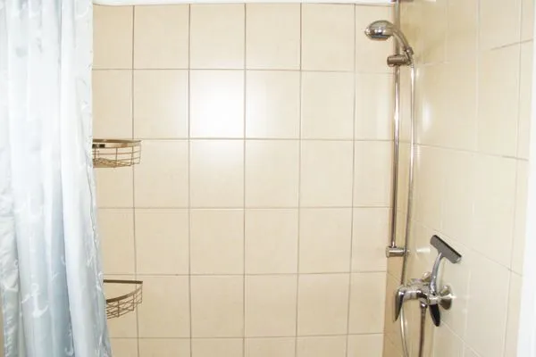 Badezimmer  Ferienwohnung Am Stadtrand