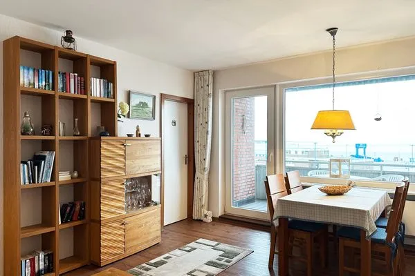 Wohnzimmer Haus Seelöwe Ferienwohnung "Inselglück"