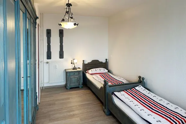 Schlafzimmer Haus Seelöwe Ferienwohnung "Inselglück"