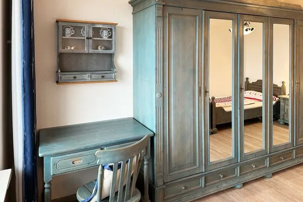 Schlafzimmer Haus Seelöwe Ferienwohnung "Inselglück"