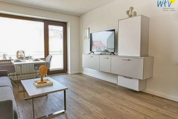 Wohnzimmer Haus Meeresluft Ferienwohnung Schwertmuschel