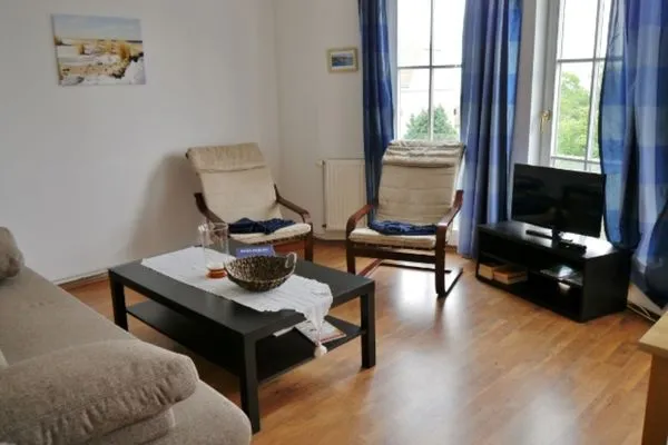 Wohnzimmer  Ferienwohnung Am Stubnitzwald