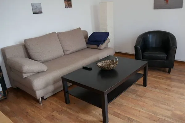 Wohnzimmer  Ferienwohnung Am Stubnitzwald