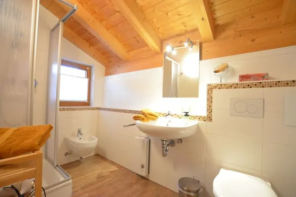 Badezimmer  Alpenrose - Feriendorf Via Claudia Haus 53