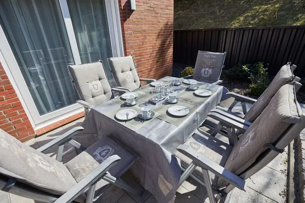 Terrasse  Haus Nordstrand - Ferienwohnung 3