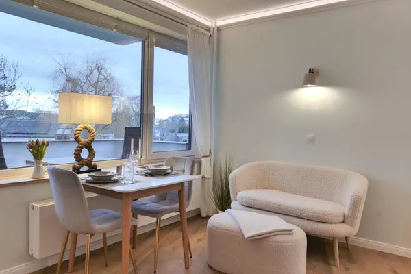 Wohnzimmer  Ferienwohnung Samsö - Cozy mit besonderem Ambiente