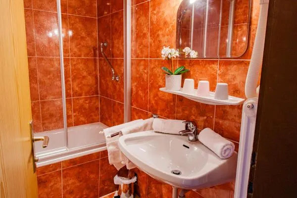 Badezimmer 2, Duschwanne  Bergidyll 6 by Alpenidyll Apartments