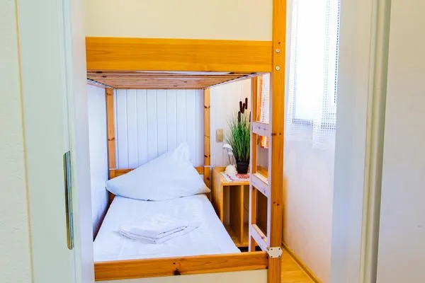 Schlafzimmer 2, Etagenbett  Soldanella 8 by Alpenidyll Apartments