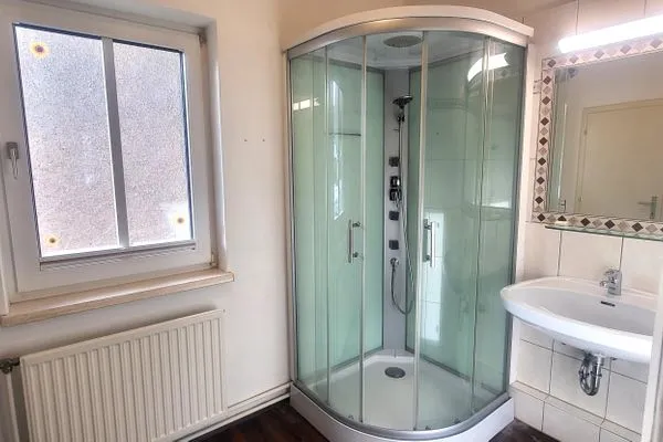 Badezimmer mit Dusche  Hoamathaus II by Alpenidyll Apartments