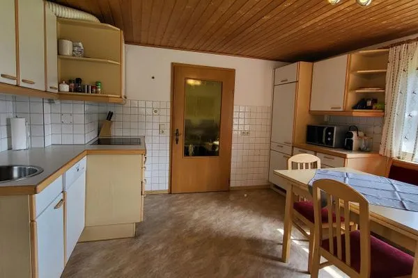 Küche mit Essbereich  Fischbacher App. 2 by Alpenidyll Apartments