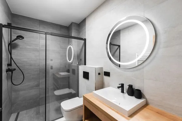 Badezimmer 2, Dusche und WC  Aich Amade by Alpenidyll Apartments
